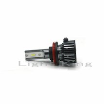 超爆光 20000LM LED ファン付 フォグランプ 80W x 2灯セット H8/H11/H16 ゴールデンイエロー 黄色 USA CREE製 ランサーエボリューション_画像5