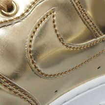 未使用★NIKE WMNS AIR FORCE 1 SP CQ6566-700 METALLIC GOLD/CLUB GOLD-WHITE スニーカー ゴールド ウィメンズ エアフォース1 ナイキ★_画像7