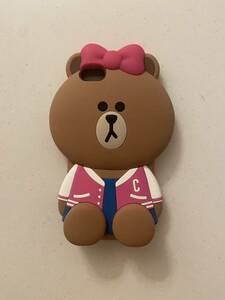  смартфон кейс LINE FRIENDS Brown 