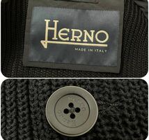 HERNO ヘルノ　モンクレール　ブルゾン ジャケット ニット パーカー ブラック タトラス　ニットブルゾン　ダウン_画像6