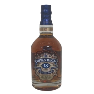 【CHIVAS REGAL/シーバスリーガル】18年 ゴールドシグネチャー 40％ 700ml スコッチ ウイスキー 洋酒/古酒/お酒★8209