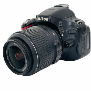 【Nikon/ニコン】D5100 デジタル 一眼レフ カメラ レンズ 18-55mm 1:3.5-5.6G ジャンク ブラック/黒 ★8233