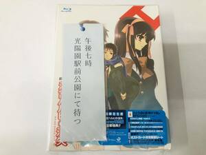 新品未開封品/涼宮ハルヒの消失/劇場版/Blu-ray/ブルーレイ/限定版/涼宮ハルヒの消失 脚本集 同梱/ポストカード付解説シート/初回限生産