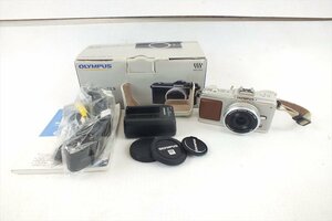 ☆ OLYMPUS オリンパス E-P2 デジタル一眼レフ 17mm 1:2.8 中古 現状品 240107B9008