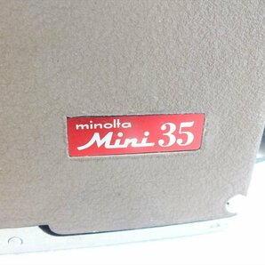 ☆ MINOLTA ミノルタ Mini35 映写機 P-ROKKOR 2.5/75 中古現状品 240107B9067の画像6