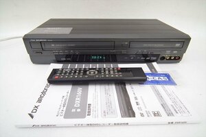 ☆ DX BROADTEC DXR160V ビデオ一体型DVDレコーダー 中古現状品 240102M4250