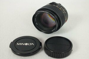 ★ MINOLTA ミノルタ レンズ MD 50mm 1:1.2 中古現状品 231201B2563