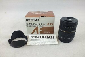 ☆ TAMRON タムロン レンズ SP AF ASPHERICAL XR Di LD28-75mm 1:2.8 MACRO 中古 現状品 240102M4024