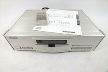 □ PIONEER パイオニア PD-TO7A CDプレーヤ 中古現状品 240106G6010_画像1