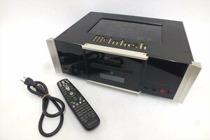 ◆ McIntosh マッキントッシュ MCD1000 CDトランスポート リモコン有り 中古 現状品 240109G3091