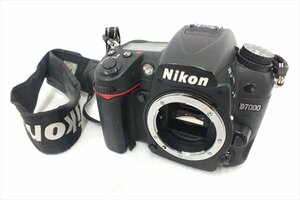 ◆ Nikon ニコン D7000 デジタル一眼レフ 中古 現状品 240109G3249