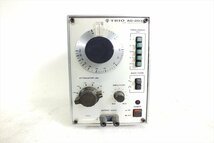 ◇ TRIO トリオ AG-203 CR OSCILLATOR 中古現状品 240108Y8123_画像2