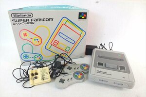 ◆ Nintendo 任天堂 SHVC-JPN-1 スーパーファミコン 中古 現状品 240109M5291