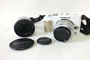 ◇ OLYMPUS オリンパス E-PL2 14-42mm 40-150mm 中古現状品 240108T3056