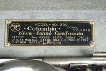 ◇ Columbia コロンビア No.230 蓄音機 中古 現状品 240108Y8210_画像4