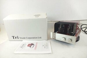 ☆ Triode TRV-A300SE トライオード 真空管プリメインアンプ 中古 現状品 240107R6011