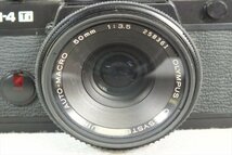◇ OLYMPUS オリンパス OM-4 Ti フィルム一眼レフカメラ ZUIKO AUTO-MACRO 50mm 3.5 現状品 中古 240108T3039_画像2