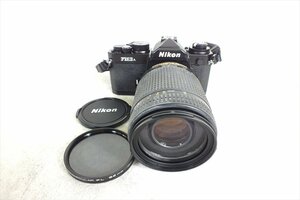 ◇ Nikon ニコン FM3A フィルム一眼レフカメラ AF NIKKOR 70-300mm 1:4-5.6D 現状品 中古 240108T3060