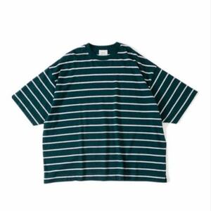 EVCON　BORDER WIDE S/S TEE エビコン　1LDK ボーダー カットソー ボーダーTシャツ SIZE L