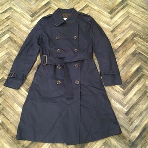 yaM1224 size 36 navy Spick and Span trench coat 