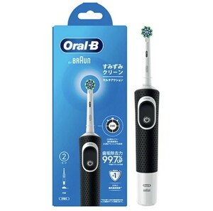 ★Oral-B すみずみクリーン マルチアクション　オーラルB　ブラウン　電動歯ブラシ　　D100.413.2.BK