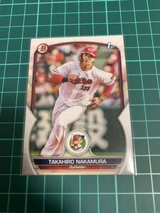 Topps Bowman 2023 NPB BP-17 広島東洋カープ　中村貴浩