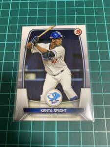 Topps Bowman 2023 NPB 114 ブライト健太 中日ドラゴンズ 