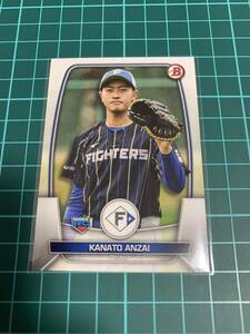 Topps Bowman 2023 NPB 24安西叶翔 北海道日本ハムファイターズ 