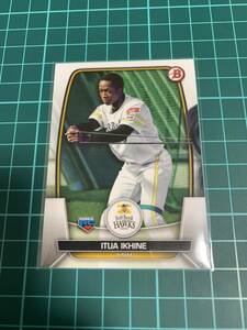 Topps Bowman 2023 NPB 112 福岡ソフトバンクホークス イヒネ イツア 