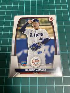 Topps Bowman 2023 NPB 17 山田陽翔　埼玉西武ライオンズ 