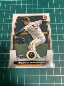 Topps Bowman 2023 NPB 5 読売ジャイアンツ 船迫大雅 