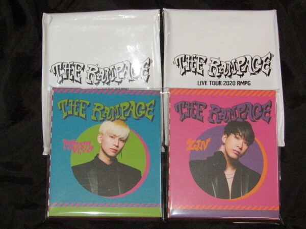 送料無料 2個セット 開封/未使用品 THE RAMPAGE from EXILE TRIBE LIVE TOUR 2020 RMPG フォト付箋BOOK 長谷川慎/陣 EXILE TRIBE