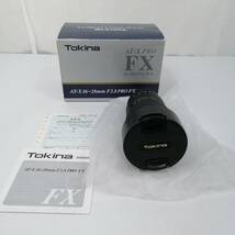 中古＃Tokina AT-X PRO AR-X16～28mm F2.8PRO FX キャノンEF用 広角ズームレンズ_画像1