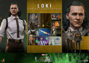 新品未開封 ホットトイズ TMS061 ロキ Loki 1/6 フィギュア (検 Hottoys Sylvieシルヴィ TMS062 thor ソー アイアンマン アベンジャーズ)