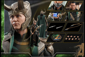 新品未開封 ホットトイズ MMS579 アベンジャーズ エンドゲーム Avengers Endgame ロキ Loki 1/6フィギュア (検 mms472 mms231)