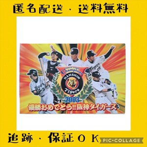 阪神タイガース 優勝 ポストカード 2003 10枚セ ット 未使用 レア はがき 星野仙一 　