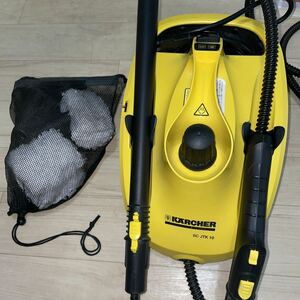 RE119c 中古 KARCHER ケルヒャー スチームクリーナー SC JTK 10 高温スチーム式家庭用高圧洗浄機 作動確認済み 1円〜スタート