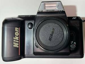 RBT131a ジャンク ニコン フィルムカメラ Nikon F401 ボディ 単3電池駆動 昭和レトロ 1円〜スタート
