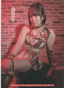 【09 Sareee】レギュラーカード シークレット版 BBM 女子プロレス スペシャルカードセット 2023 Ambitious!! アンビシャス