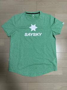 saysky Tシャツ サイズS グリーン