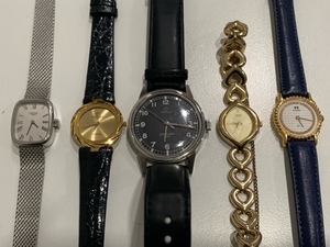 (日)時計 腕時計まとめ SEIKO セイコー OMEGA オメガ SEAMASUTAR シーマスター600 アンティーク時計 RAYMOND WELL ノーブランド 中古