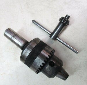 * 95855yukiwa.. drill chuck 13mm φ52.5mm zipper steering wheel attaching strut car nkφ20mm attaching used *