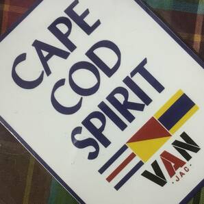 送料無料！昭和 レトロ 60's VAN JAC ヴァンヂャケット CAP COD SPRIT キャンペーンロゴステッカー ノスタルジックアイビーリゾートの画像5