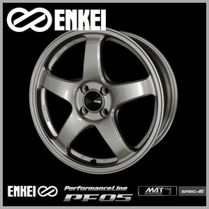 送料無料 ND系 ロードスター ENKEI エンケイ パフォーマンスライン PF05 シルバー 205/45R17 国産タイヤ