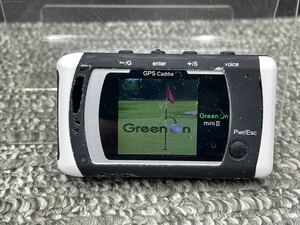 １４３《本体のみ》GreenOn mini II グリーンオンミニ 2 ゴルフナビ GPS