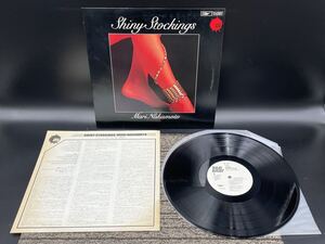 １４７１　見本盤　美盤　レコード　ＬＰ　中本マリ「Shiny Stockings (1978年・ETJ-60002)」