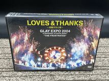 ４０《宅急便コンパクト》GLAY グレイ　GLAY/LOVES&THANKS～波動する心音～GLAY EXPO 2004_画像1