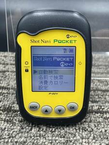 １０５《本体のみ》Shot Navi Pocket neo ショットナビ ポケットネオ GPSゴルフナビ P-02Y