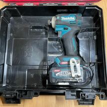 マキタ 充電式インパクトドライバ TD001GZ 40V max/2.5Ah 本体＋バッテリー＋ケース　中古動作確認！【送料無料♪】_画像2