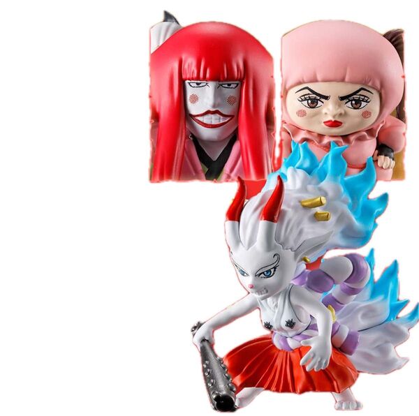 ワンピの実 ワノ国コレクション第4弾 カン十郎、しのぶ、ヤマト 3種セット